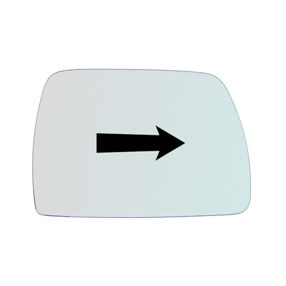 Vitre Miroir Asphérique DROIT Pur BMW X3 I (E83) depuis 2003-2011 GALLO RETROVISORI