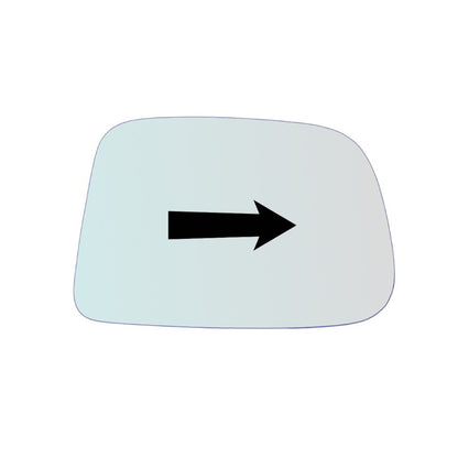 Vitre rétroviseur côté DROIT pur Toyota Hilux VI Pick-up depuis 1994-2001 - MIROIRS-AUTO2004