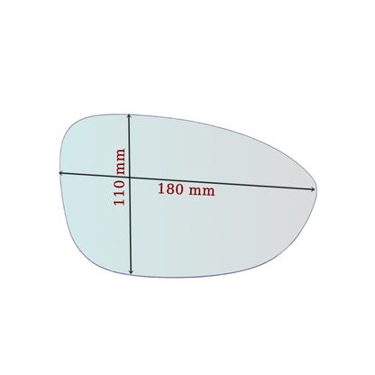 Vitre Miroir Asphérique DROIT Pur Bmw Z4 (E89) Roadster 2009-2017 - MIROIRS-AUTO2004