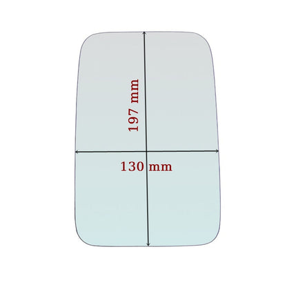 Vitre rétroviseur côté GAUCHE pur Piaggio Porter depuis 2010> GALLO RETROVISORI