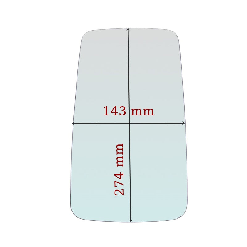 Miroir De Rechange côté DROIT pur Renault Mascott depuis 1999-2010 - MIROIRS-AUTO2004