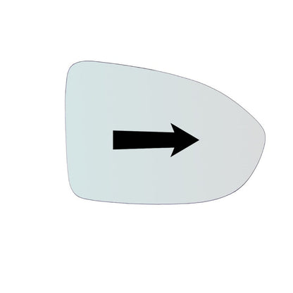 Vitre Miroir Asphérique DROIT Pur Volkswagen ID.3 depuis 2020> GALLO RETROVISORI