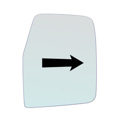 Miroir De Rechange côté DROIT pur Nissan Patrol GR (Y60) depuis 1986-1994 GALLO RETROVISORI