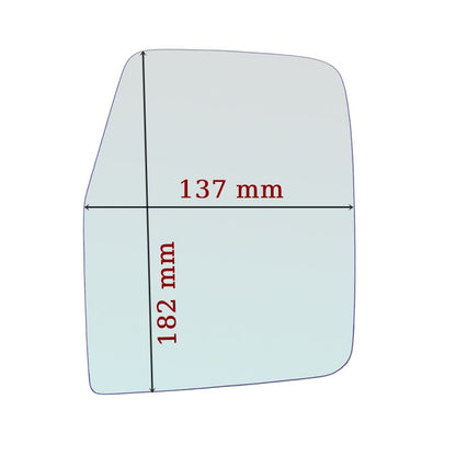 Miroir De Rechange côté DROIT pur Nissan Patrol GR (Y60) depuis 1986-1994 GALLO RETROVISORI
