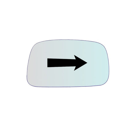 Vitre rétroviseur côté DROIT pur Aprilia Amico - www.glass-europa.com