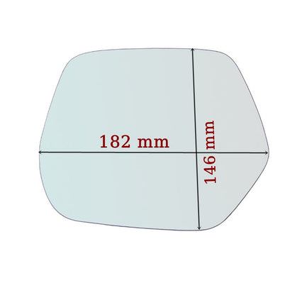 Vitre rétroviseur côté GAUCHE pur Honda CR-V III (RE) depuis 2006> GALLO RETROVISORI
