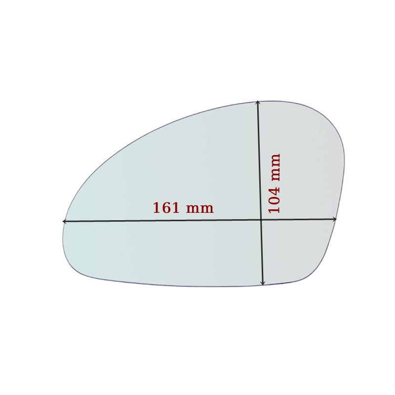 Miroir De Rechange côté DROIT pur Seat Altea (5P1) depuis 2004-2009 - MIROIRS-AUTO2004