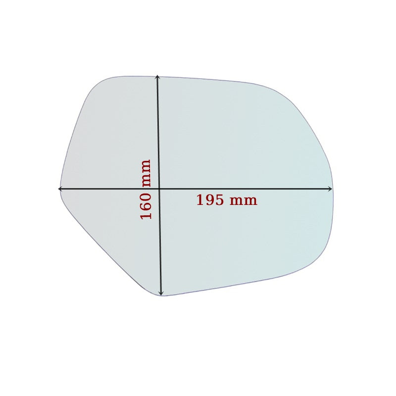Miroir De Rechange côté DROIT pur Mitsubishi L200 depuis 2019> - MIROIRS-AUTO2004