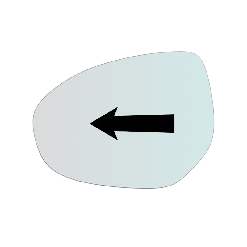 Vitre rétroviseur côté GAUCHE pur Mazda 3 II (BL) depuis 2008-2014 GALLO RETROVISORI