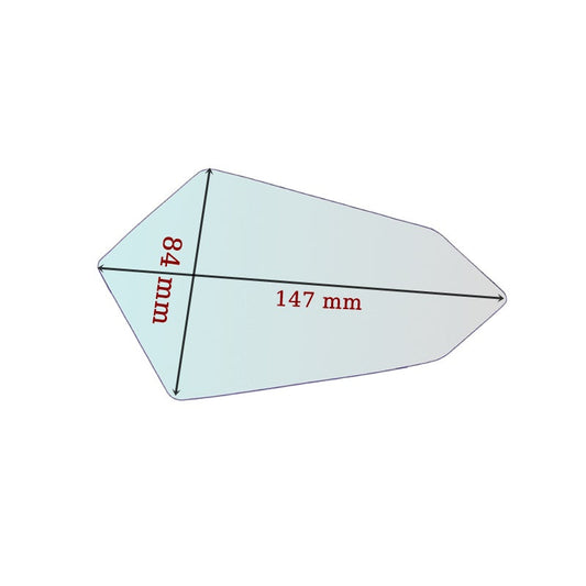 Vitre rétroviseur côté DROIT pur KTM 125 Duc - www.glass-europa.com