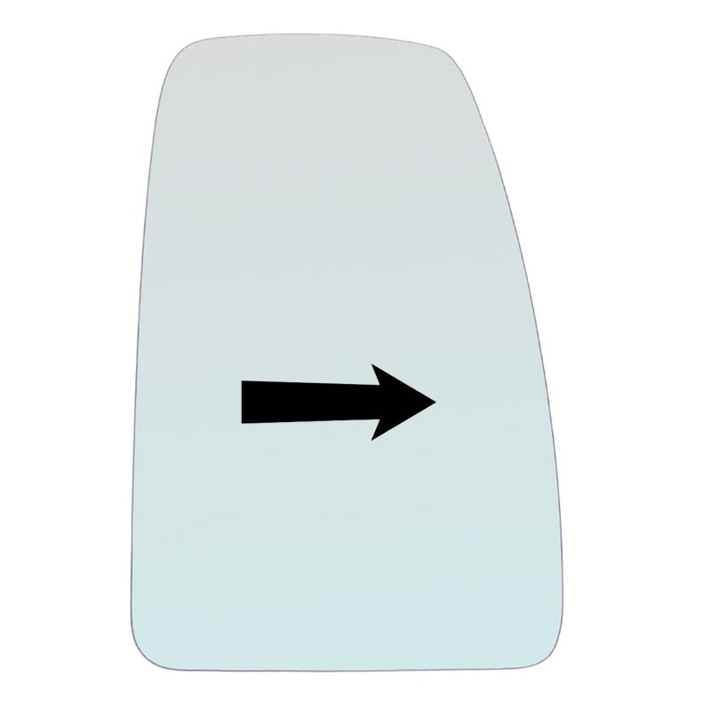 Vitre rétroviseur côté DROIT pur Renault Master III (JV) depuis 2010> GALLO RETROVISORI