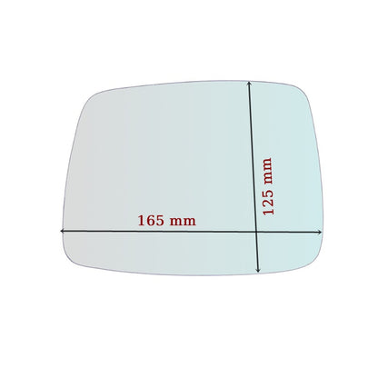 Miroir De Rechange côté DROIT pur Nissan X-Trail depuis 2001-2006 - MIROIRS-AUTO2004