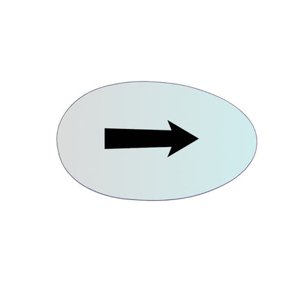 Vitre rétroviseur côté DROIT Moto BMW CUSTOM - www.glass-europa.com