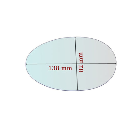 Vitre rétroviseur côté DROIT Moto BMW CUSTOM - www.glass-europa.com