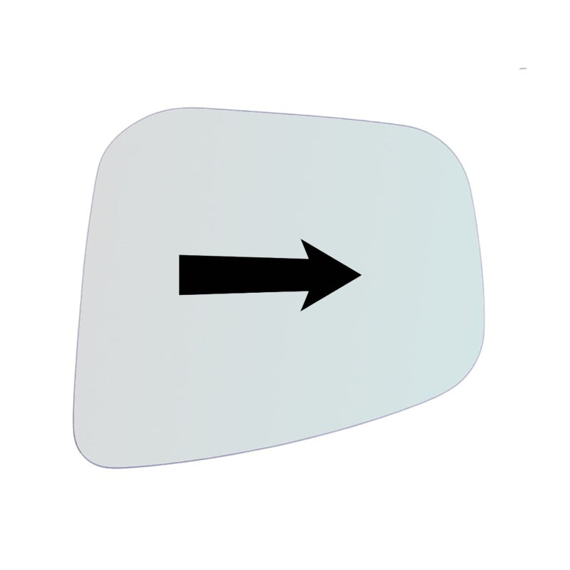 Vitre rétroviseur côté DROIT pur Mitsubishi Pajero Pinin depuis 1999> GALLO RETROVISORI