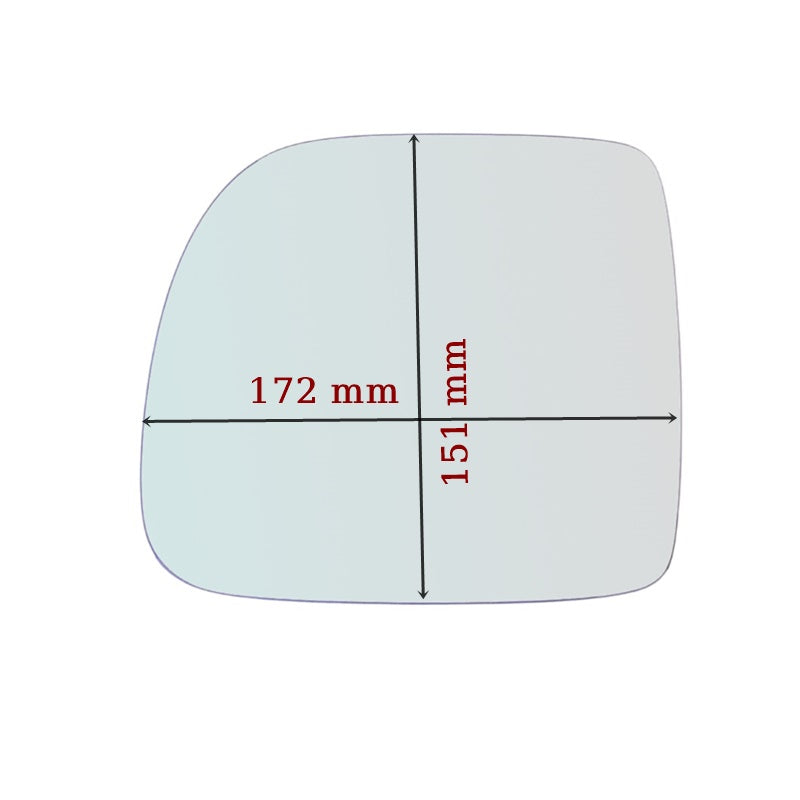 Miroir De Rechange côté DROIT pur Renault Kangoo depuis 1997-2003 GALLO RETROVISORI