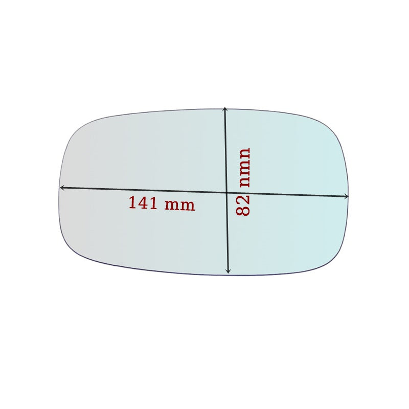 Vitre rétroviseur côté GAUCHE Moto BMW C1 - www.glass-europa.com