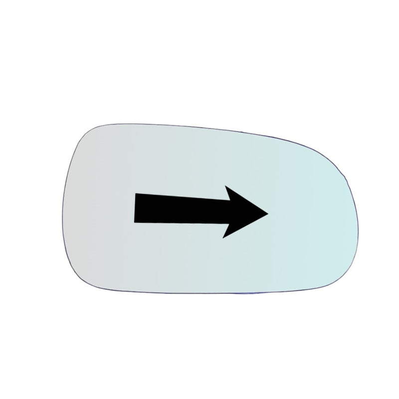 Vitre rétroviseur côté DROIT pur Honda Prelude V 1996-2001 - www.glass-europa.com