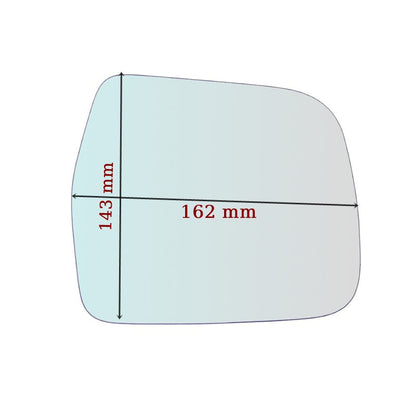 Vitre rétroviseur côté DROIT pur 4 Runner 1989-1995 - www.glass-europa.com