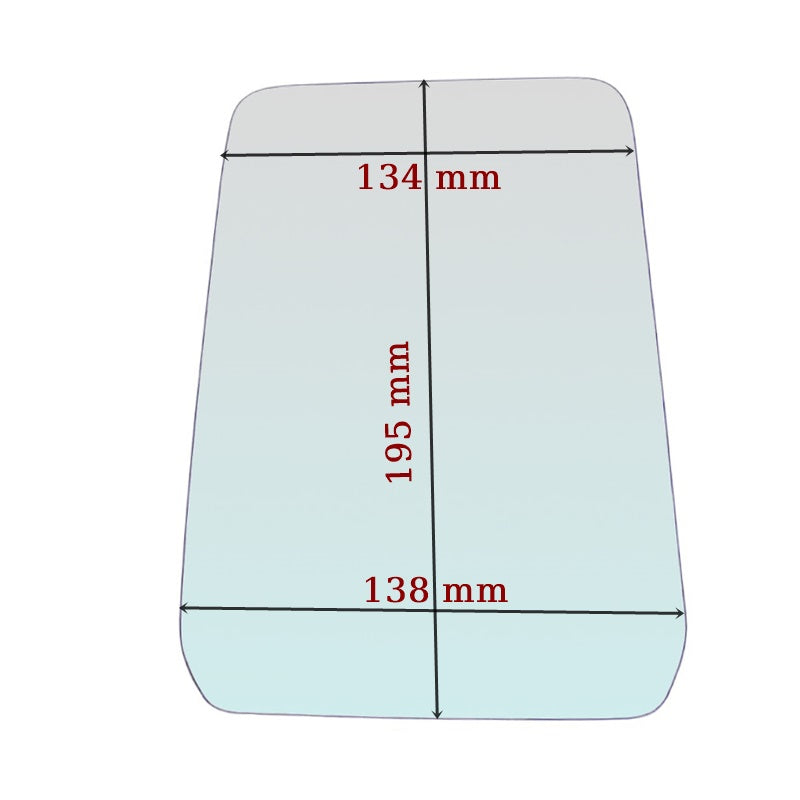 Vitre rétroviseur côté DROIT pur Toyota Land Cruiser I 1984-1999 - www.glass-europa.com