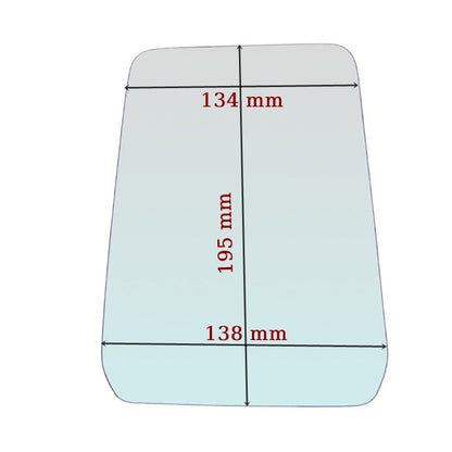 Vitre rétroviseur côté DROIT pur Toyota Land Cruiser I 1984-1999 - www.glass-europa.com