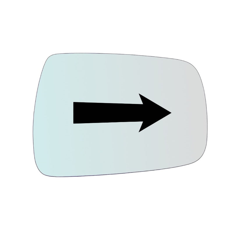 Vitre rétroviseur côté DROIT pur Kia Grand Carnival III 2007-2015 - www.glass-europa.com