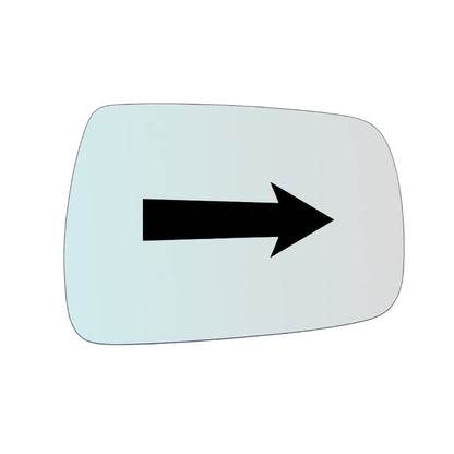 Vitre rétroviseur côté DROIT pur Kia Grand Carnival III 2007-2015 - www.glass-europa.com