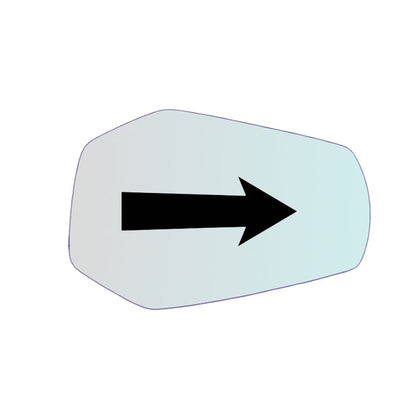 Vitre rétroviseur côté DROIT pur KTM 1290 Super Adventure - www.glass-europa.com