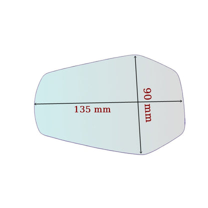 Vitre rétroviseur côté GAUCHE pur KTM 1290 Super Adventure - www.glass-europa.com