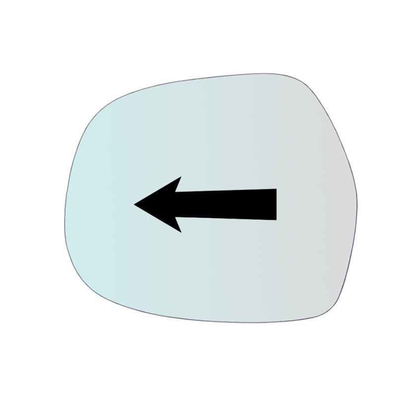 Vitre rétroviseur côté GAUCHE pur Toyota Land Cruiser 2003-2008 - www.glass-europa.com