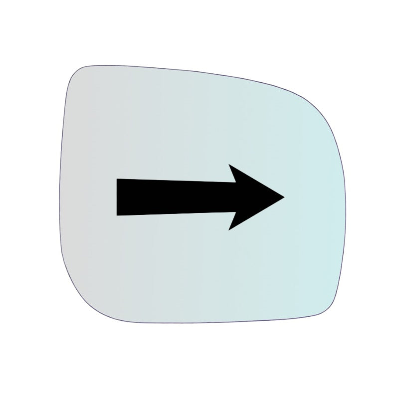 Vitre rétroviseur côté DROIT pur Subaru Forester 2008-2013 - www.glass-europa.com