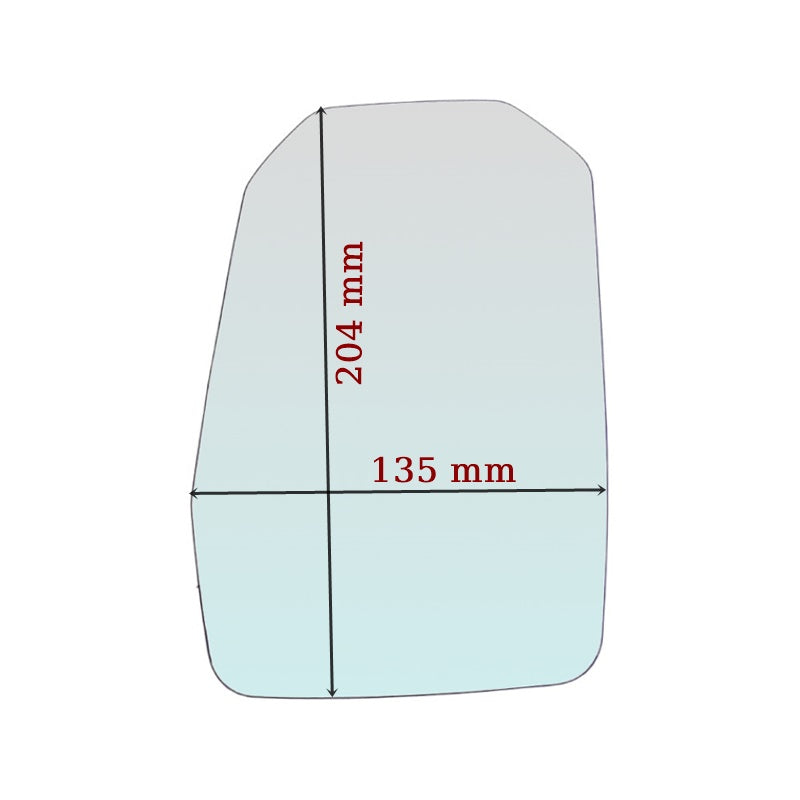 Vitre rétroviseur côté DROITE pur Toyota Hiace H300 2019> - www.glass-europa.com