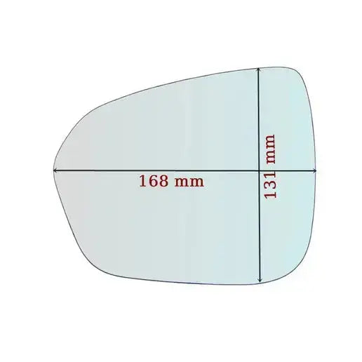 Vitre rétroviseur côté GAUCHE (BLIND-SPOT) pur Dacia Duster III 2023> - MIROIRS-AUTO2004
