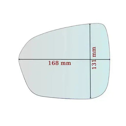 Vitre rétroviseur côté GAUCHE (BLIND-SPOT) pur Dacia Duster III 2023> - MIROIRS-AUTO2004