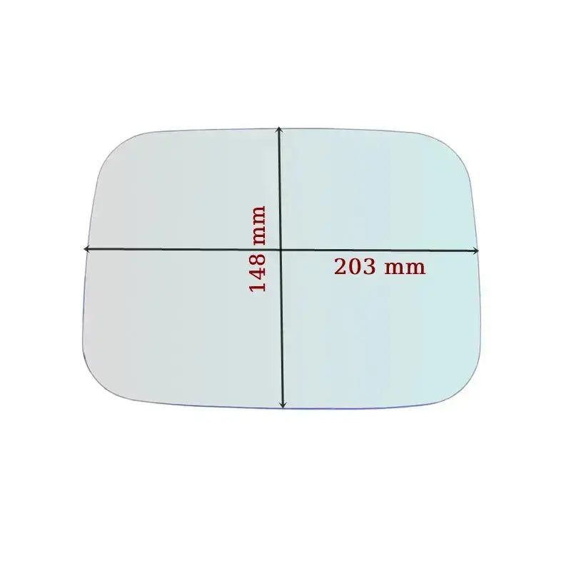 Miroir De Rechange côté DROIT pur Hummer (203x148) - MIROIRS-AUTO2004