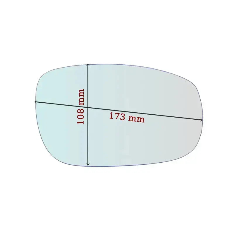 Miroir De Rechange côté DROIT pur Chrysler 300 C depuis 2004-2011 - MIROIRS-AUTO2004