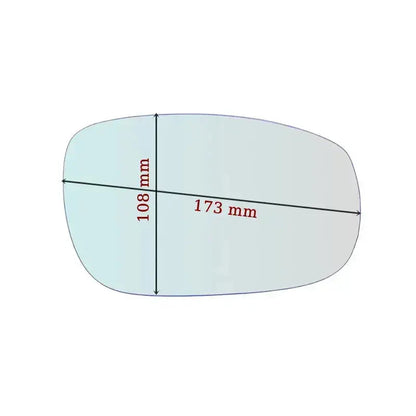 Miroir De Rechange côté DROIT pur Chrysler 300 C depuis 2004-2011 - MIROIRS-AUTO2004
