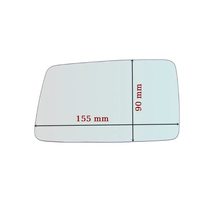 Vitre rétroviseur côté DROIT pur Citroen Visa depuis 1982-1988 - MIROIRS-AUTO2004