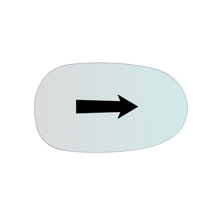 Vitre Miroir Asphérique DROIT Pur Jaguar X-Type depuis 2001-2008 - MIROIRS-AUTO2004