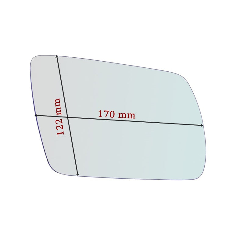 Miroir De Rechange Asphérique DROIT Pur Audi A6 Alload (B5) depuis 2000-2005 - MIROIRS-AUTO2004