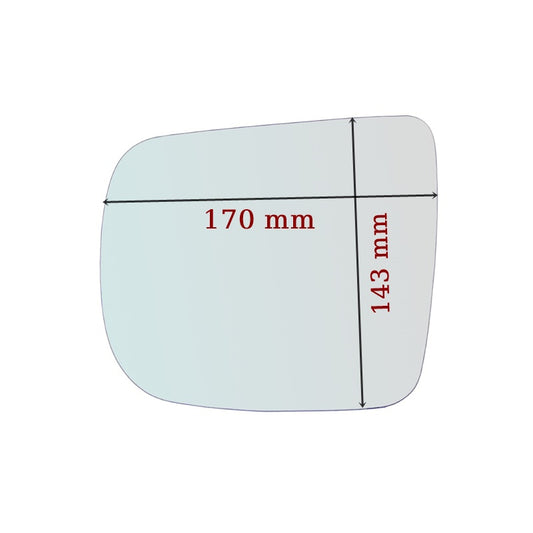 Miroir De Rechange côté DROIT pur Subaru Forester depuis 2002-2008 - MIROIRS-AUTO2004