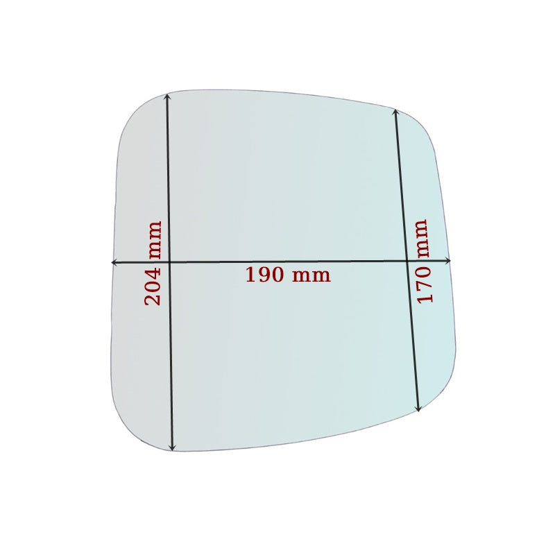 Miroir De Rechange côté DROIT pur Iveco Eurocargo depuis 2006> - MIROIRS-AUTO2004