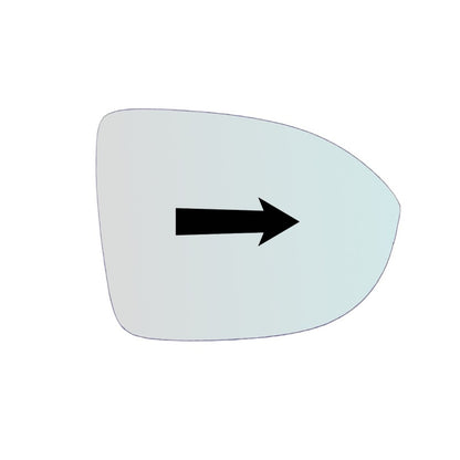 Vitre Miroir Asphérique DROIT Pur Volkswagen T-Cross II depuis 2022> - MIROIRS-AUTO2004