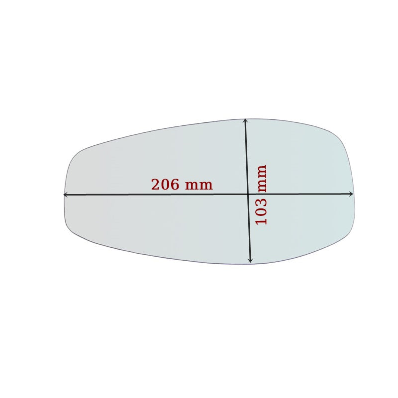 Miroir De Rechange côté DROIT pur YOYO XEV depuis 2022> - MIROIRS-AUTO2004