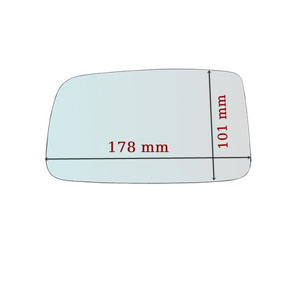 Miroir De Rechange côté GAUCHE pur Mitsubishi Lancer depuis 2004> GALLO RETROVISORI