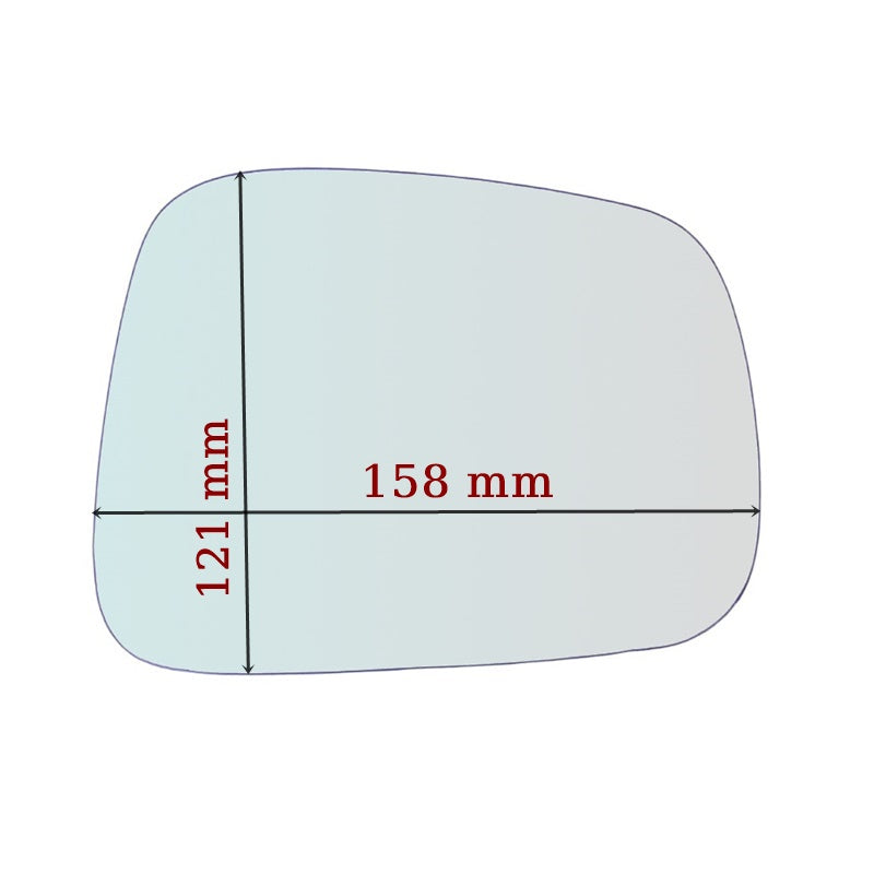 Vitre Miroir Asphérique DROIT Pur Honda FR-V depuis 2004-2010 GALLO RETROVISORI