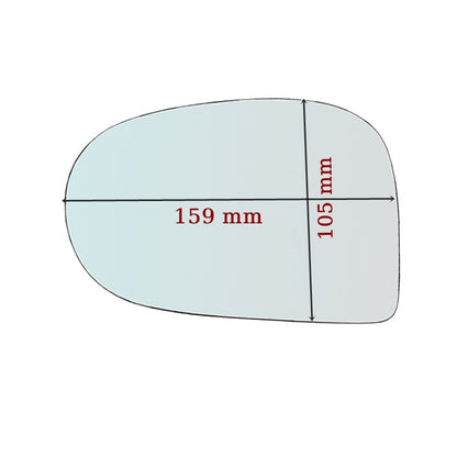 Vitre rétroviseur côté DROIT pur Subaru Vivio depuis 1992-1998 GALLO RETROVISORI