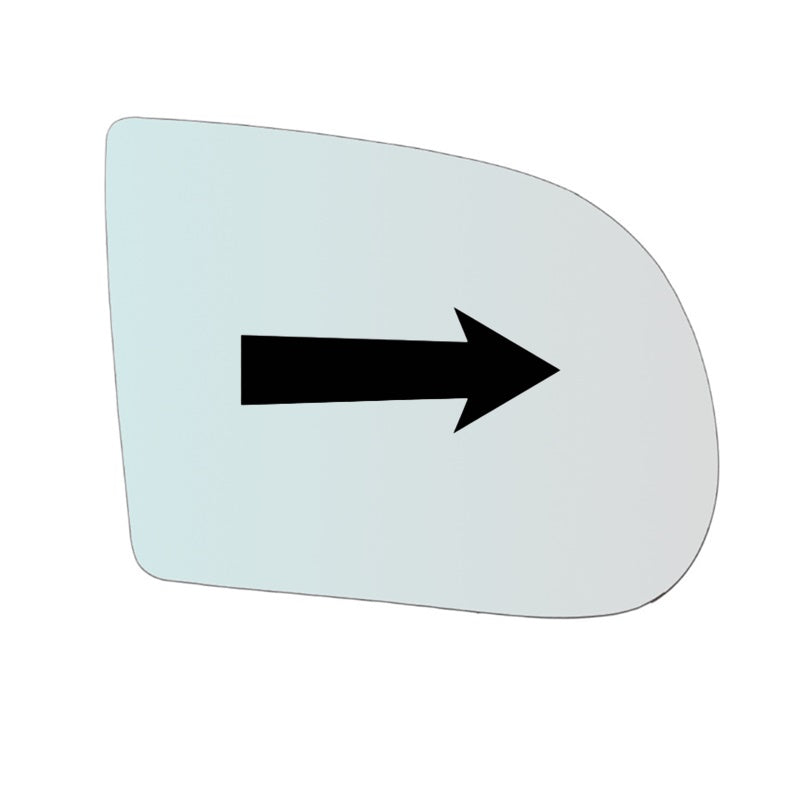 Vitre rétroviseur côté DROIT pur Chevrolet Blazer depuis 1997-2005 GALLO RETROVISORI