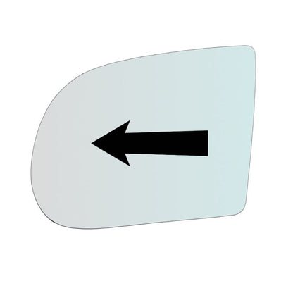 Vitre rétroviseur côté GAUCHE pur Chevrolet Blazer depuis 1997-2005 GALLO RETROVISORI