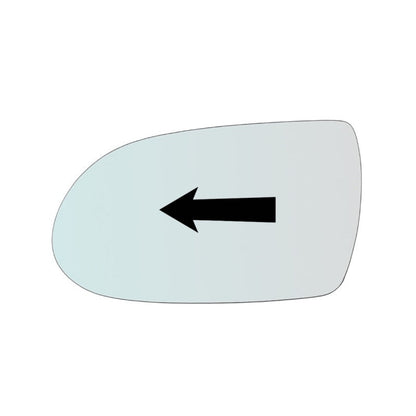 Miroir De Rechange côté GAUCHE pur Mercedes SL (R230) depuis 2001-2009 GALLO RETROVISORI